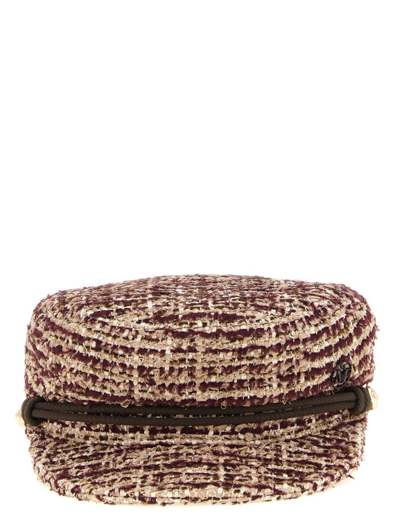 Головной убор MAISON MICHEL 'New Abby' (2213102001BURGUNDY) #1