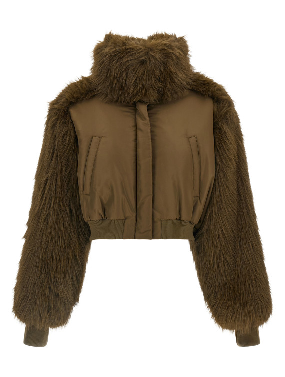 Жакет FABIANA FILIPPI Bi-material short jacket (GCD226F612M3918131) #1