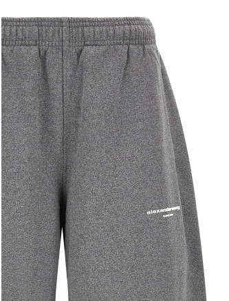 Брюки ALEXANDER WANG Logo fleece pants (1CC4264065079) #