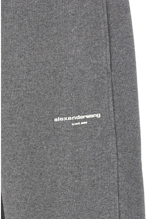 Брюки ALEXANDER WANG Logo fleece pants (1CC4264065079) #