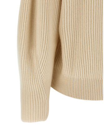 Свитер BRUNELLO CUCINELLI Shawl neck ribbed sweater (M12750802C9777) #