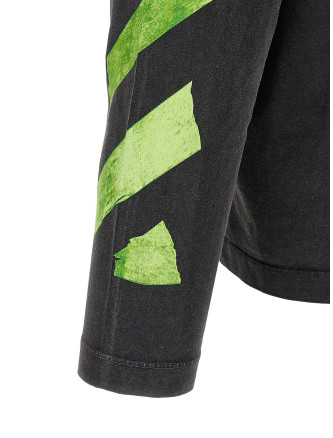 Футболка OFF-WHITE 'Bacco Arrow Skate' (OMAB09CF26JER00800001001) #