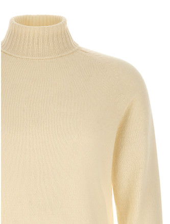 Свитер MA'RY'YA High neck sweater with slits (YTK012B1) #