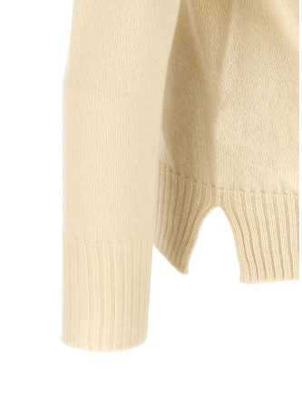 Свитер MA'RY'YA High neck sweater with slits (YTK012B1) #