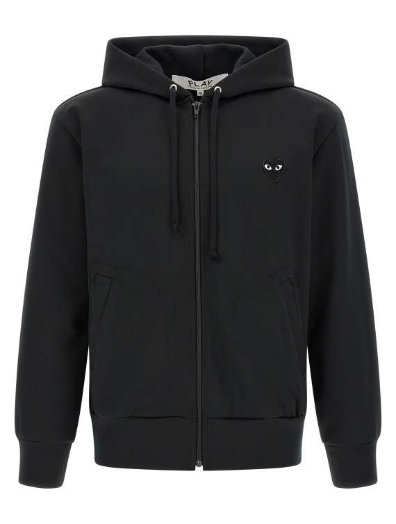 Свитер COMME DES GARÇONS PLAY Heart patch hoodie (AXT2540511) #1