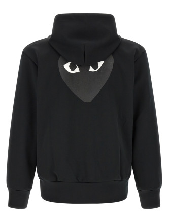 Свитер COMME DES GARÇONS PLAY Heart patch hoodie (AXT2540511) #