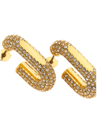 Серьги PACO RABANNE Earrings with crystals (26HBB0579MET224M711) #