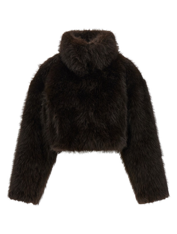 Пальто ROTATE BIRGER CHRISTENSEN Eco-fur short jacket (11655316671667) #1
