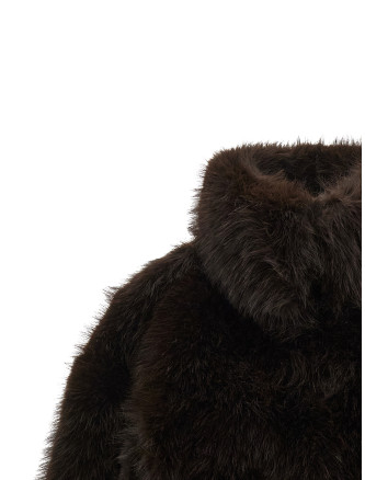 Пальто ROTATE BIRGER CHRISTENSEN Eco-fur short jacket (11655316671667) #
