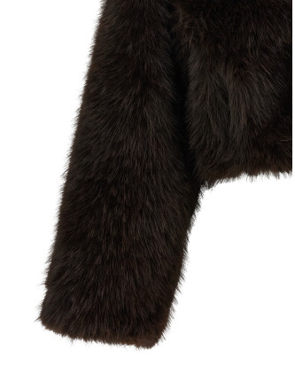 Пальто ROTATE BIRGER CHRISTENSEN Eco-fur short jacket (11655316671667) #