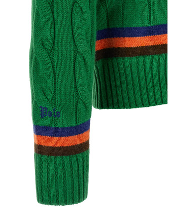 Свитер POLO RALPH LAUREN V-knit with cable pattern (710B28814001) #