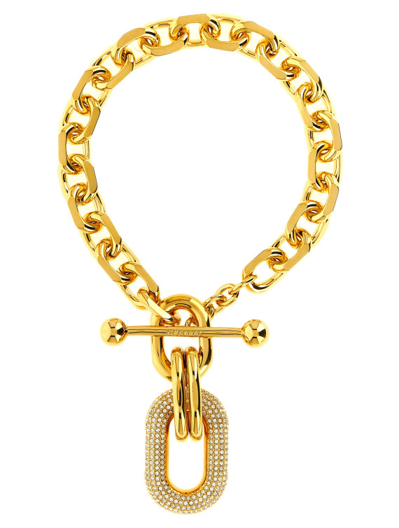 Алқа PACO RABANNE Necklace with crystal pendant (26HBB0578MET224M711) #1