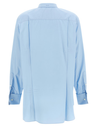 Рубашка PRADA Poplin shirt with pleats (P482JRSOOO126LF0012) #