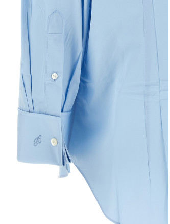 Рубашка PRADA Poplin shirt with pleats (P482JRSOOO126LF0012) #