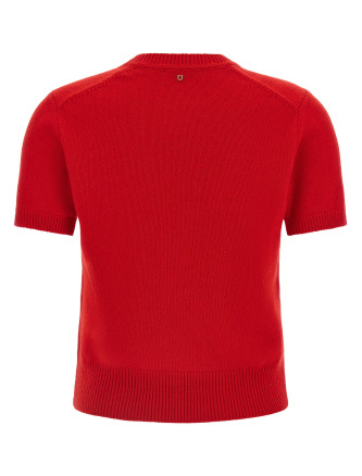 Футболка FERRAGAMO 'Gancini' (796171NEWRED) #