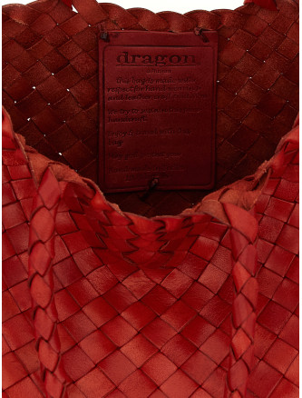 Сумка DRAGON DIFFUSION 'Santa Croce Small' (8893DGW6MATPOPPYRED) #