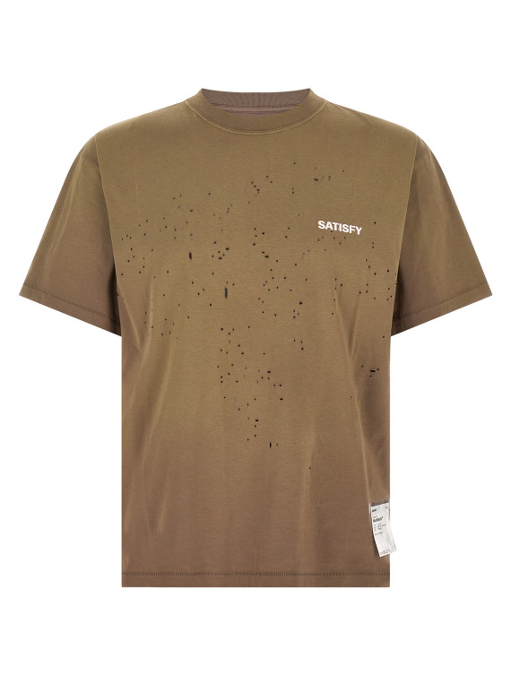 Футболка SATISFY Openwork T-shirt (1100691E0291E02) #1