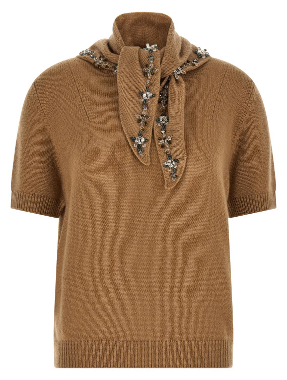 Свитер PRADA Jewel scarf sweater (P24D3GSOOO17E2F0040) #1