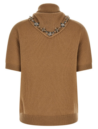 Свитер PRADA Jewel scarf sweater (P24D3GSOOO17E2F0040) #