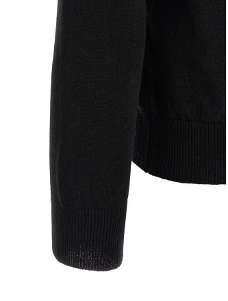 Wool cardigan with heart patch (AXN0990511) #