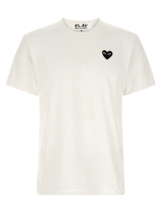 Футболка COMME DES GARÇONS PLAY T-Shirt with heart patch