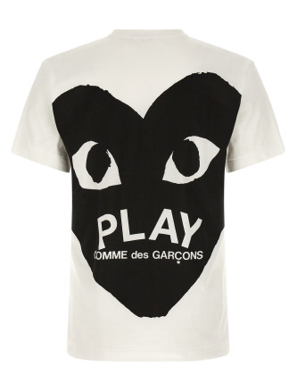 Футболка COMME DES GARÇONS PLAY T-Shirt with heart patch (AXT3530511) #