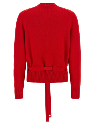 Кардиган FERRAGAMO Belted cardigan (796166NEWRED) #