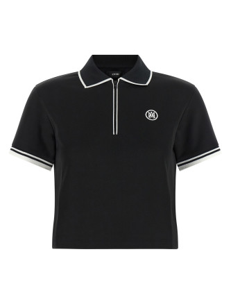 Футболка AMIRI Zipped polo shirt