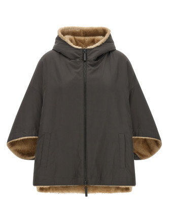 Жамылғы LOU ANDREA Reversible cape with hood
