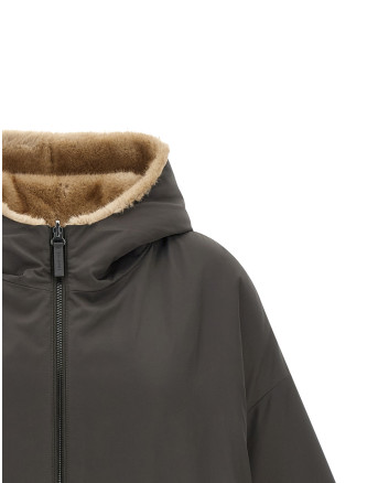Жамылғы LOU ANDREA Reversible cape with hood (NZ25745PALAMINOMK) #