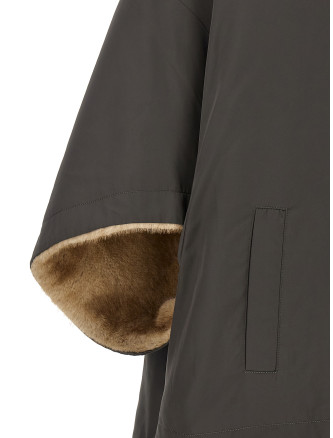 Жамылғы LOU ANDREA Reversible cape with hood (NZ25745PALAMINOMK) #