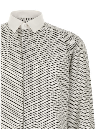 Рубашка TOM FORD Shirt with contrast collar (HRVF16S0372WNA) #