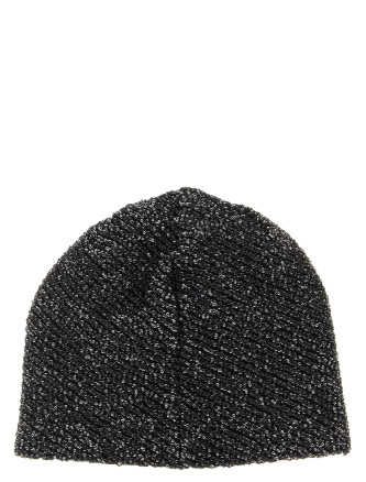 'Jude' beanie with micro sequins (2630002001BLACK) #