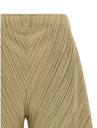 Брюки PLEATS PLEASE ISSEY MIYAKE 'Thicker Bottoms 1' (PP68JF37342) #