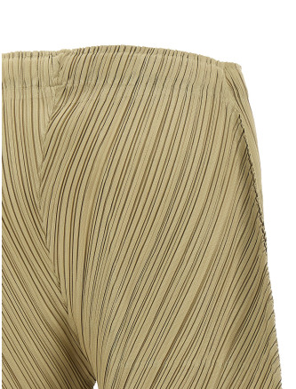 Брюки PLEATS PLEASE ISSEY MIYAKE 'Thicker Bottoms 1' (PP68JF37342) #