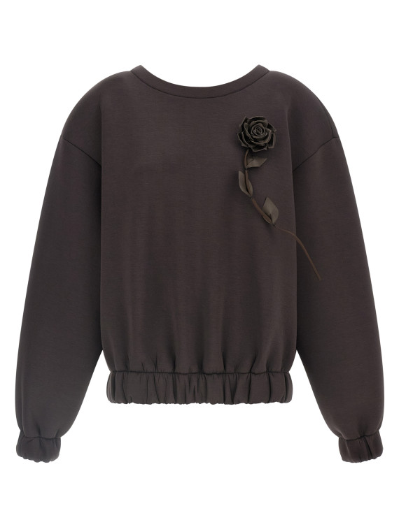 Свитшот GIUSEPPE DI MORABITO Removable Flower application sweatshirt (07PFTO441X1671430) #1