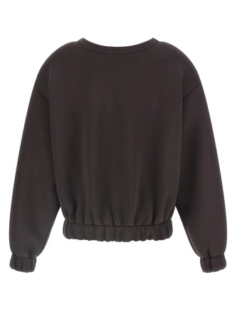 Свитшот GIUSEPPE DI MORABITO Removable Flower application sweatshirt (07PFTO441X1671430) #