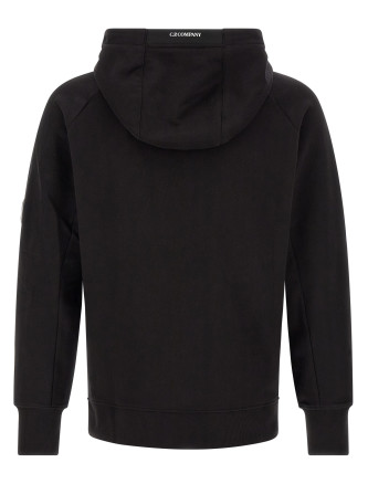 'Diagonal Raised Fleece' sweatshirt with Lens detail (RCCMSS716M005086W999) #