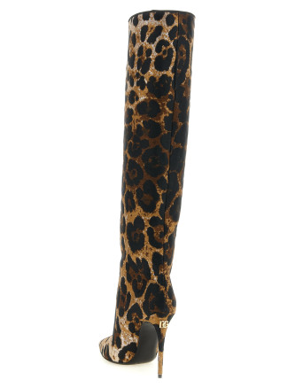 Сапоги DOLCE & GABBANA Leo Jacquard Boots (CU0834AJ549HY13M) #