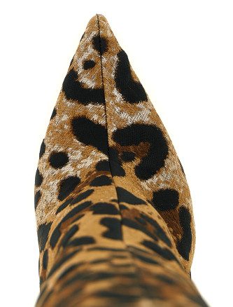 Сапоги DOLCE & GABBANA Leo Jacquard Boots (CU0834AJ549HY13M) #
