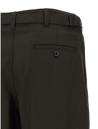Брюки LEMAIRE 'Single Pleat' (PA1332LF414GR705) #