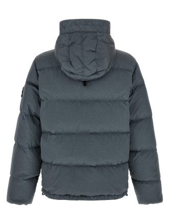 Пуховик STONE ISLAND Crumpled effect down jacket (L2S154100019S0019V0049) #