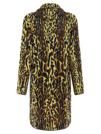 Пальто MARNI Animalier jacquard wool coat (CPMD0017Q0UFW628ANY33) #