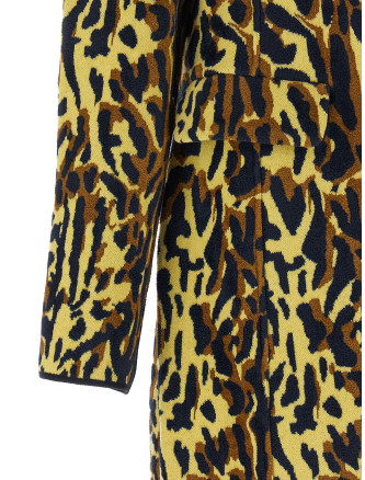 Пальто MARNI Animalier jacquard wool coat (CPMD0017Q0UFW628ANY33) #