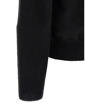 Кардиган COMME DES GARÇONS PLAY Wool cardigan with heart patch (AXN0610511) #