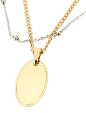 Ожерелье PACO RABANNE ' Collier 5 Rangs' (26HBB0553MET983M042) #