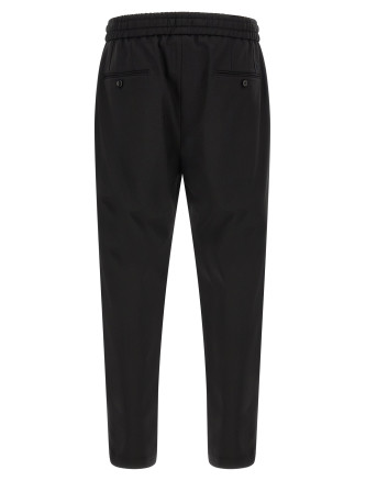 Брюки DOLCE & GABBANA Wool gabardine joggers (GP26FZFUBG4N0000) #