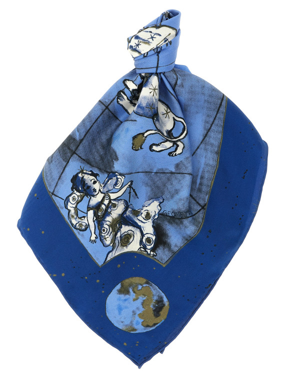 Шарф DIANE VON FURSTENBERG 'Zodiac Flag' (F001AWATERSKTLWATER) #1