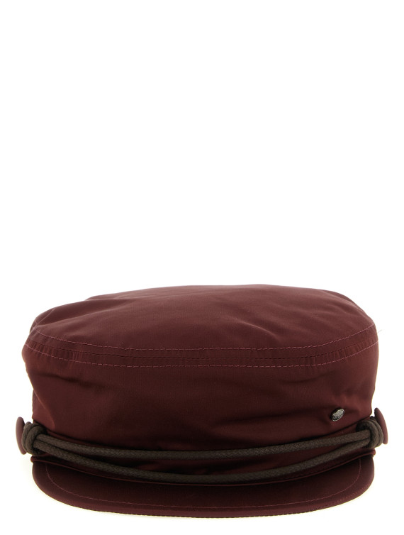 Головной убор MAISON MICHEL '26 FW CUT & SEW' (2213101001BURGUNDY) #1