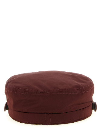 Головной убор MAISON MICHEL '26 FW CUT & SEW' (2213101001BURGUNDY) #
